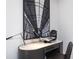 Close-up of a modern desk setup with stylish decor, ideal for a functional and aesthetically pleasing home office space at 782 Brooke View Drive, Canton, GA 30115