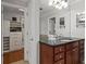 Bathroom featuring single vanity and walk-in closet at 2873 Overlook Ne Way, Atlanta, GA 30324