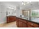 Main bathroom with double vanity and glass shower at 2873 Overlook Ne Way, Atlanta, GA 30324