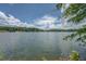 Serene lake view with trees in the background creating a private, scenic atmosphere at 1041 Flat Rock Rd, Covington, GA 30014