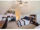 Attic bedroom provides versatility for sleep and creativity at 3619 Elinburg Ne Ct, Buford, GA 30519