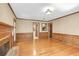 Hardwood floors and a fireplace define this living room with great natural light at 2830 Scottish Mill Way, Marietta, GA 30068