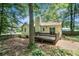 Exterior view of the backyard featuring a deck at 647 Sunshine Nw Trce, Acworth, GA 30102