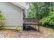 A backyard deck with stairs offers private space at 10 Mariner Se Way, Acworth, GA 30102