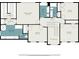 Upstairs floor plan with bedrooms, bathrooms, laundry, and walk-in closet at 122 Susobell Pl, Woodstock, GA 30188