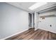 Finished basement showing updated flooring and access to lower level at 3232 Valley View St, Powder Springs, GA 30127