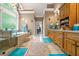Gorgeous bathroom with a soaking tub, glass enclosed shower, and custom vanities at 390 Glengarry Chase, Covington, GA 30014