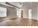Spacious bedroom with abundant natural light and a view to an ensuite bathroom at 1553 Queen Elizabeth Dr, Locust Grove, GA 30248