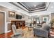 Inviting lounge area featuring a TV, ample seating, and access to the pool area at 3115 Seven Pines Ct # 308, Atlanta, GA 30339