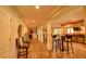 Expansive basement featuring a bar, ample seating, and stylish design, perfect for hosting gatherings at 794 Rutland Ct, Lithonia, GA 30058