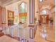 Grand foyer featuring high ceilings, marble floors, and elegant architectural details and finishes at 794 Rutland Ct, Lithonia, GA 30058