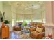 Cozy sunroom with comfortable seating, large windows, and natural light in home at 794 Rutland Ct, Lithonia, GA 30058