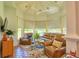 Cozy sunroom boasts plenty of natural light and seating at 794 Rutland Ct, Lithonia, GA 30058