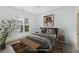 Comfortable bedroom with neutral decor, a large window, and a cozy rug, creating a relaxing retreat at 825 Highland Lane Northeast Ne # 1313, Atlanta, GA 30306