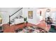 The open-concept layout seamlessly connects the living area to the kitchen and dining, creating a great flow at 6940 Roswell Road Rd # 16B, Atlanta, GA 30328