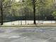 Close up shot of the Community tennis courts with new nets at 2304 Northglenn Ct, Conyers, GA 30013