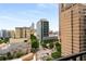 Stunning city views from this high-rise apartment highlighting the vibrant Atlanta skyline at 75 Ponce De Leon Ne Ave # 1006, Atlanta, GA 30308
