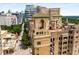 Detailed stone facade and cityscape at 75 Ponce De Leon Ne Ave # 1006, Atlanta, GA 30308