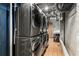 Four New LG Washer and Dryer units in the shared laundry room at 75 Ponce De Leon Ne Ave # 1006, Atlanta, GA 30308
