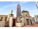 Rooftop view of the Bank of America building from this high-rise apartment at 75 Ponce De Leon Ne Ave # 1006, Atlanta, GA 30308