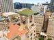 A rooftop space with a beautiful tower, seating area, offering stunning city views at 75 Ponce De Leon Ne Ave # 1006, Atlanta, GA 30308