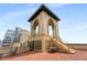 Unique rooftop architectural detail perfect for entertaining with city views at 75 Ponce De Leon Ne Ave # 1006, Atlanta, GA 30308