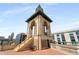 Expansive rooftop terrace featuring an ornate tower with stairs and city views offers an amazing outdoor space at 75 Ponce De Leon Ne Ave # 1006, Atlanta, GA 30308