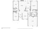 Detailed floor plan showcasing the layout of the home with bedrooms, bathrooms, kitchen, and living areas at 288 Old Burnt Hickory Rd, Acworth, GA 30101