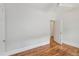 Bright bedroom with hardwood floors, ceiling fan, and neutral paint, creating a serene and inviting atmosphere at 1633 Woodbine Ne Ave, Atlanta, GA 30317