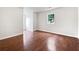 Bedroom with hardwood floors, a neutral color palette and natural light at 643 Windy Mill Way, Temple, GA 30179