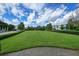 Expansive common green area perfect for outdoor activities and community gatherings with mature trees at 6930 Wesley Hughes Rd, Cumming, GA 30040