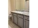 Bathroom features a granite countertop and a single vanity at 7703 Hansel Ln, Lithonia, GA 30058