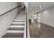 Bright, open-concept living area with hardwood floors, leading to a modern kitchen at 133 City View Ne Ct, Atlanta, GA 30308