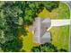 Drone shot of roof with large backyard at 1900 Tribble Ridge Dr, Lawrenceville, GA 30045