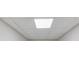 White textured ceiling with recessed square lighting fixture at 1900 Tribble Ridge Dr, Lawrenceville, GA 30045