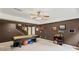 Finished basement area featuring a pool table, neutral colored walls and carpeting, and room for recreation at 3675 Ridgeway Ter, Suwanee, GA 30024
