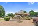 Community clubhouse featuring a signage, professional landscaping, and classic architecture at 3675 Ridgeway Ter, Suwanee, GA 30024