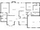 Detailed floor plan showcasing the layout of the home, including bedrooms, baths, kitchen, and living areas at 46 Timber Walk Dr, Sharpsburg, GA 30277