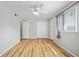 Bright bedroom with hardwood floors, neutral walls, and plenty of closet space at 1810 Ashborough Se Rd # G, Marietta, GA 30067