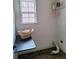 Practical laundry area with folding table, enhancing convenience for everyday chores at 522 Blue Mountain, Canton, GA 30114