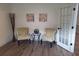 Inviting living room showcasing two chairs and elegant decor, perfect for relaxation and conversation at 522 Blue Mountain, Canton, GA 30114