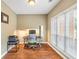 Bright home office with a large window and ample natural light, perfect for working from home at 1219 Hadaway Ct, Lawrenceville, GA 30043