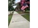 The street showcases patriotic American flags and beautiful flowering Crepe Myrtle trees at 207 E Hightower E Trl, Social Circle, GA 30025