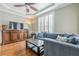 Comfortable living room with modern decor and a TV at 3502 Village Green Dr, Roswell, GA 30075
