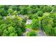 Aerial view of the home nestled within a lush, green neighborhood at 156 Club Cir, Stockbridge, GA 30281