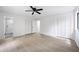 Bright bedroom with two closets, an ensuite bathroom, and light wood flooring at 3292 Holly Mill Ct, Marietta, GA 30062