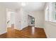 Bedroom with hardwood floors and nook at 4642 Orchid Dr, Pine Lake, GA 30072