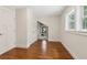 Bedroom with hardwood floors and nook at 4642 Orchid Dr, Pine Lake, GA 30072