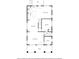 Schematic of the home layout showing the kitchen, living room, and bedrooms at 4642 Orchid Dr, Pine Lake, GA 30072