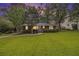 Charming brick home featuring a well-manicured lawn and inviting blue front door at 2057 Cambridge Ave, Atlanta, GA 30337